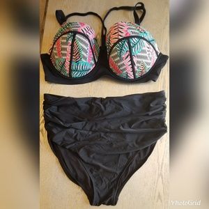 Strappy Two Piece Swimsuit